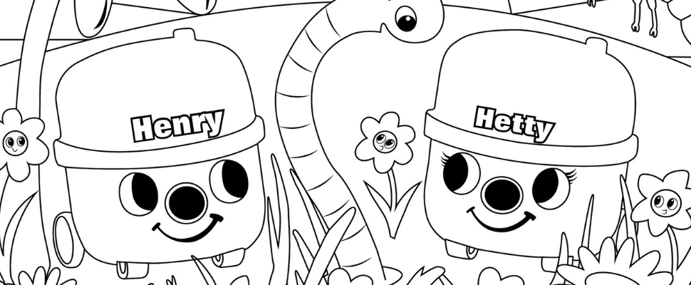 Henry Printable Colouring in Sheet